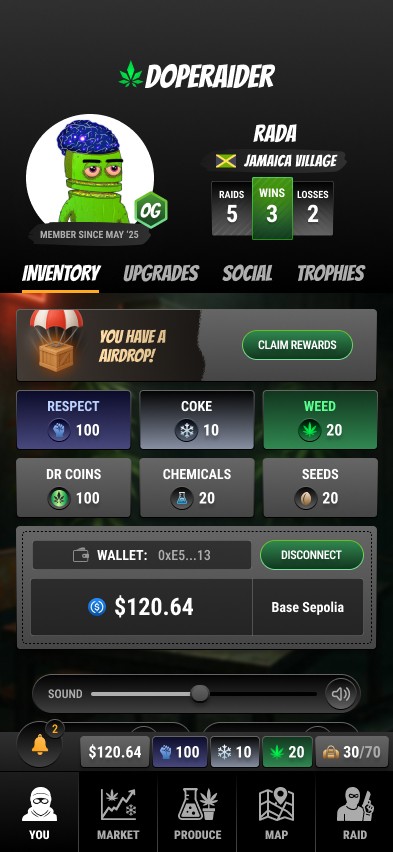 Mobile Inventory Airdrop